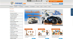 Desktop Screenshot of izabawki.com
